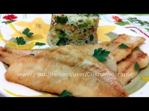 'Video thumbnail for Como Fazer Peixe Frito Filé de Merluza Sequinho Usando Pouco Óleo'