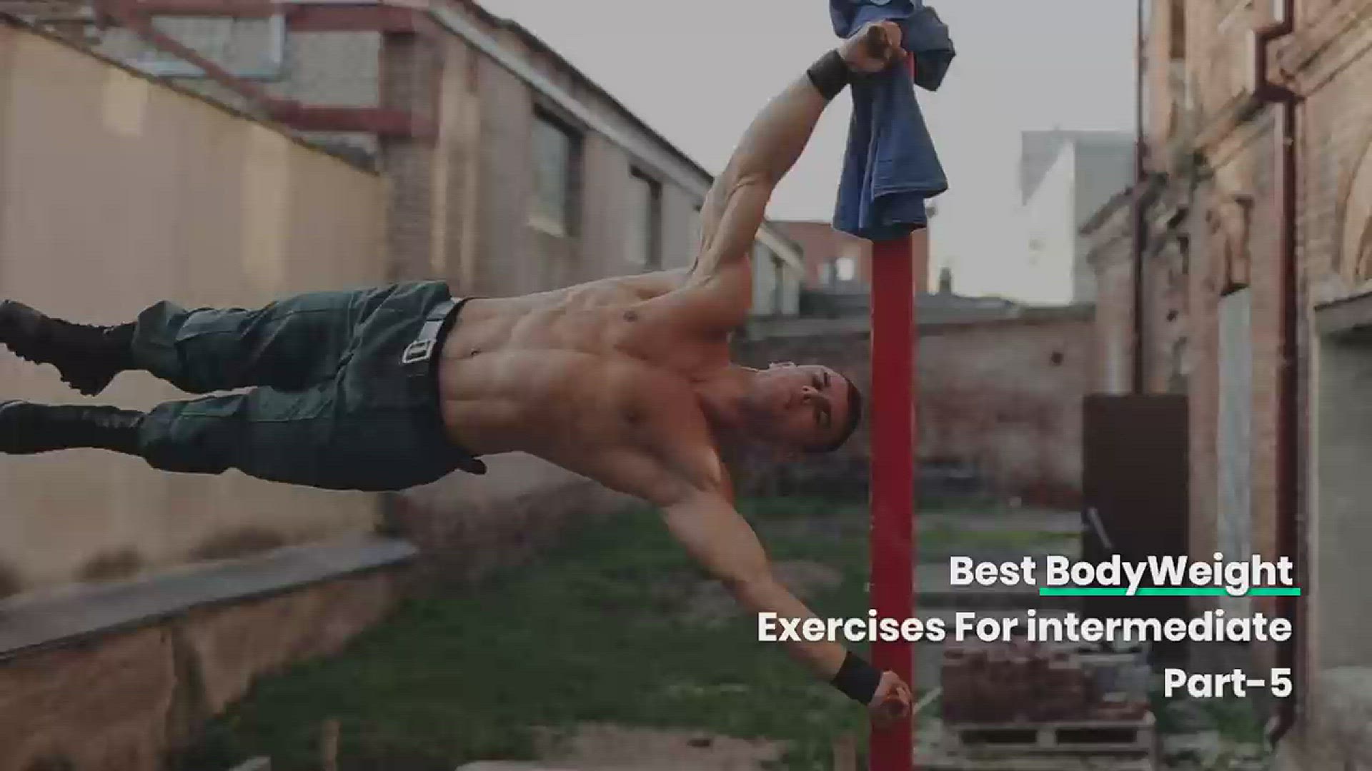 'Video thumbnail for Best bodyweight exercises for intermediate | Part 5'