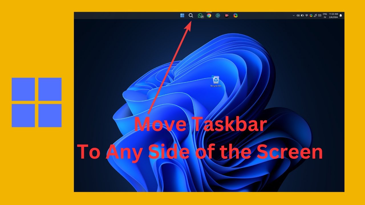 'Video thumbnail for How to Move your Windows 11 Taskbar to Any Side of the Screen using StartAllBack | GearUpWindows'
