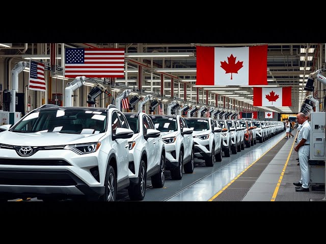 Video thumbnail for High-Quality Mass Production of the Toyota RAV4 The Truth About Toyotaโs US & Canadian Empire