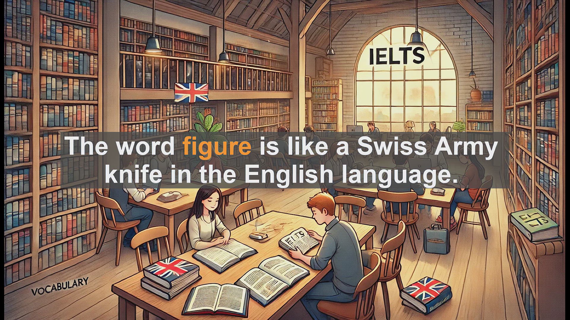 'Video thumbnail for 2500 Must Know IELTS 5.5 Vocabulary - Mastering the Word 'Figure' for IELTS Success'