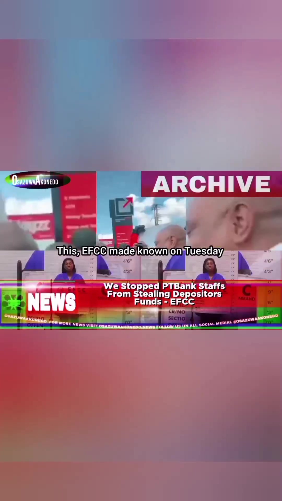 Video thumbnail for We Stopped PTBank Staffs From Stealing Depositors Funds - EFCC