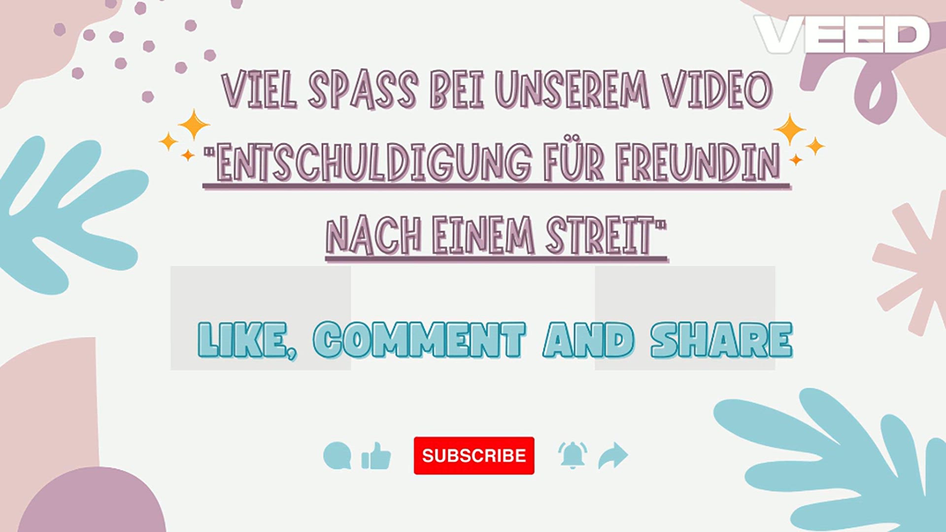 Video thumbnail for Wie geht das: Entschuldigung für Freundin nach Streit