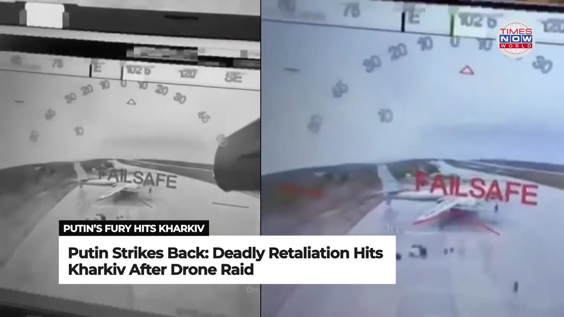 'Video thumbnail for 215 Missiles & Drones Crush Kharkiv, 3 Dead, 22 Wounded in Russia’s Russia’s Ruthless Rage| TN World'
