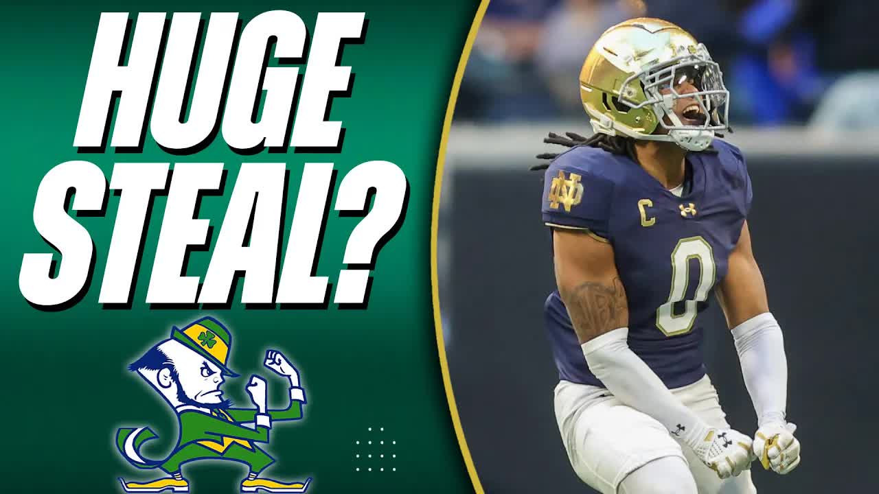 'Video thumbnail for notre dame fighting irish - a to z sports: xavier watts: nfl rookie turning heads with atlanta falcons'