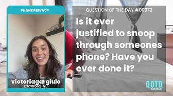 Video thumbnail for Victoria used phone snooping to plan a surprise party. So sweet!