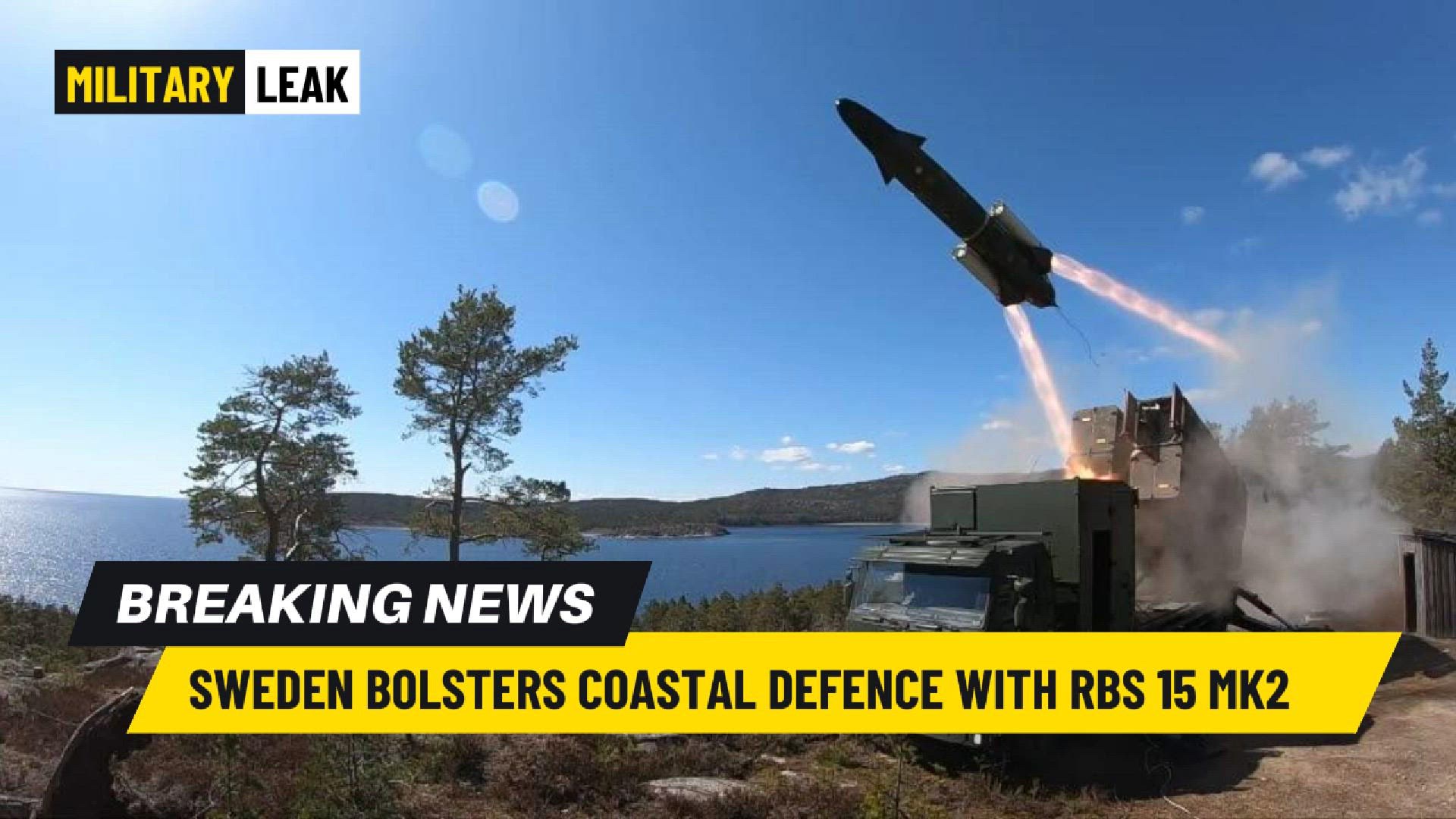 'Video thumbnail for Sweden Bolsters Coastal Defence with RBS 15 Mk2 Anti-Ship Missile Mobile Launchers'