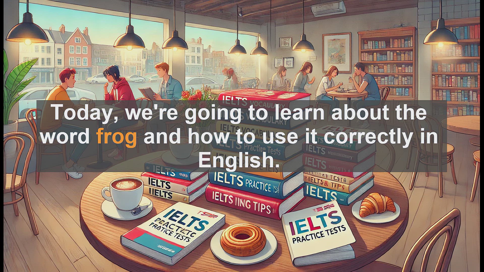'Video thumbnail for 2500 Must Know IELTS 5.5 Vocabulary - Understanding the Word 'Frog' in English'