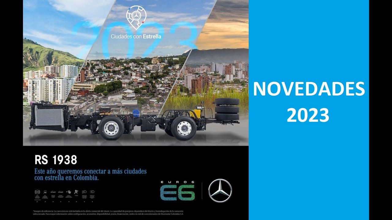 Video thumbnail for 😱 LO NUEVO DE MERCEDES BENZ PARA COLOMBIA EN 2023 🚍