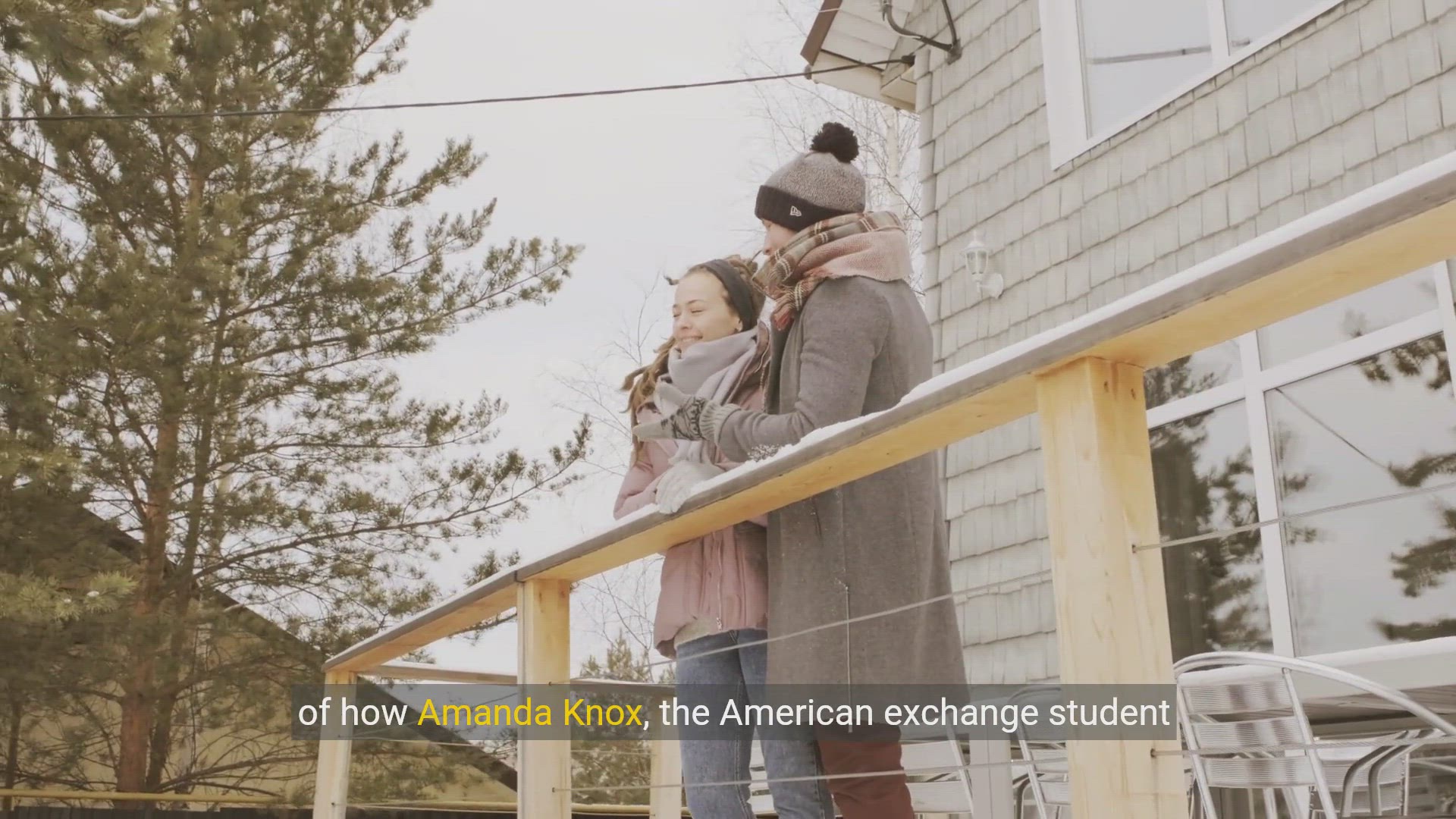 Video thumbnail for How did Amanda Knox meet her husband?