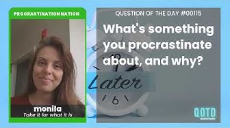 Video thumbnail for monila procrastinates on responding to messages. Mood!