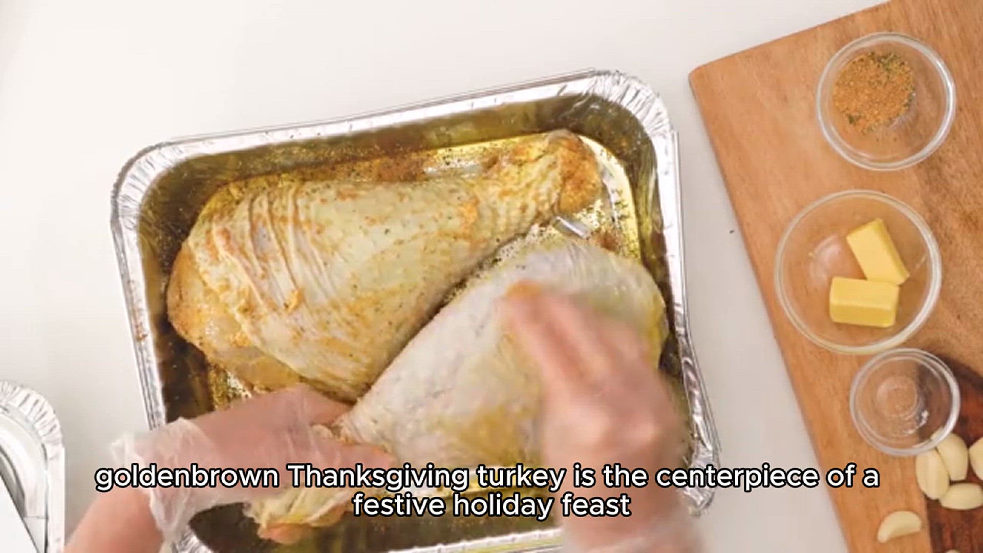 Video thumbnail for thanksgiving turkey recipe