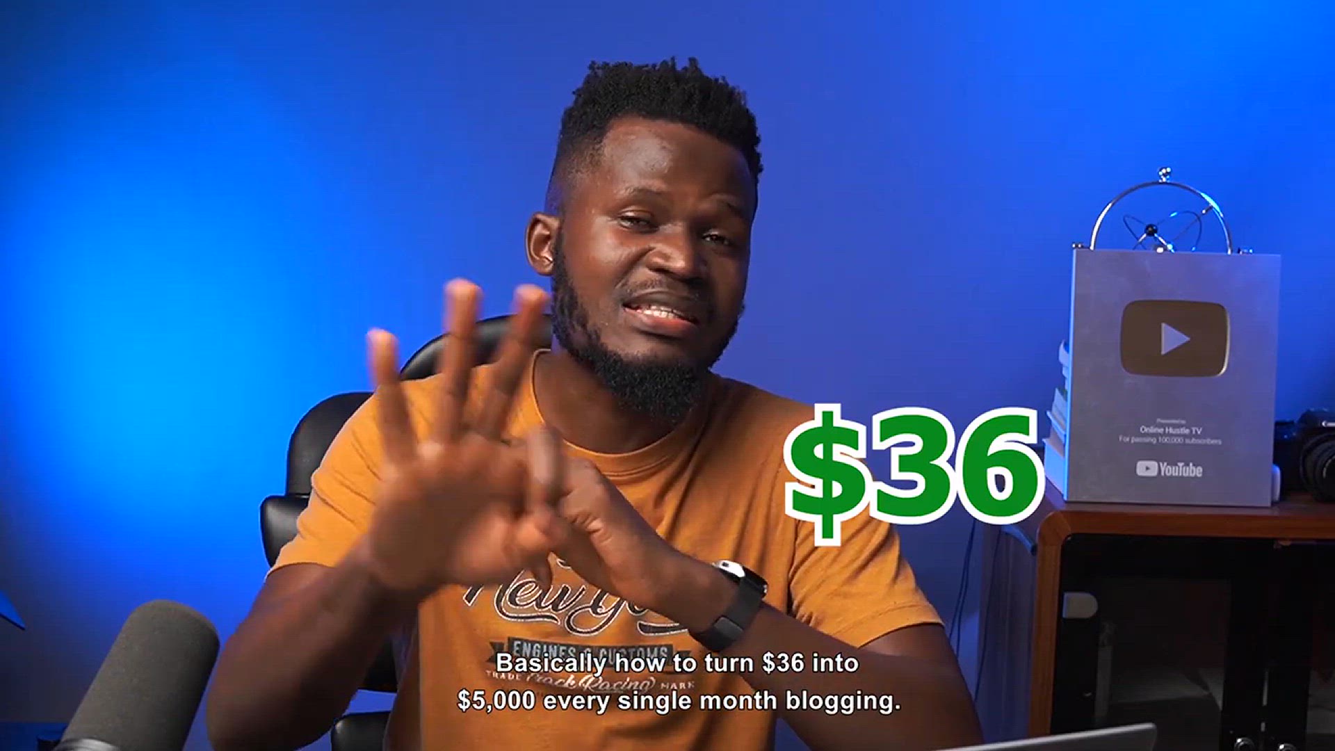 'Video thumbnail for UPDATED! - Turn $36 Into $5000 Per Month - A Bloggers Mastermind Course with Daniels Hustle'