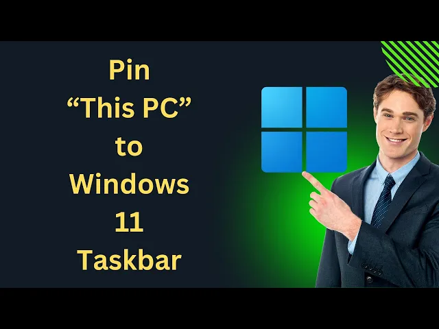 'Video thumbnail for How to Pin “This PC” to Windows 11 Taskbar | GearUpWindows Tutorial'
