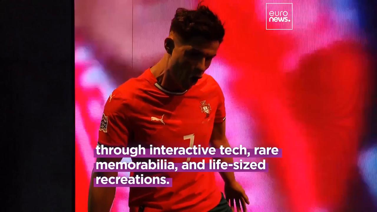 Video thumbnail for My life as a footballer and global icon: Cristiano Ronaldo honoured in new Hong Kong museum