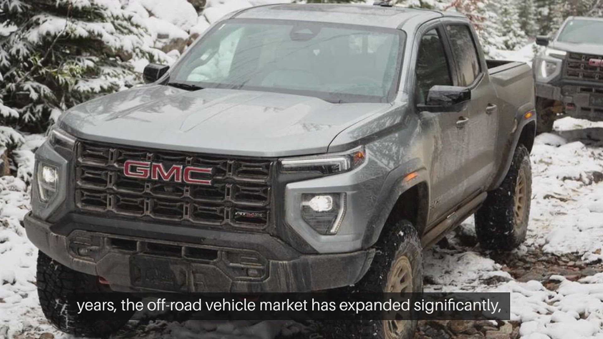 'Video thumbnail for 2024 GMC Canyon AT4X AEV Review: Capable, If Not Cheap'