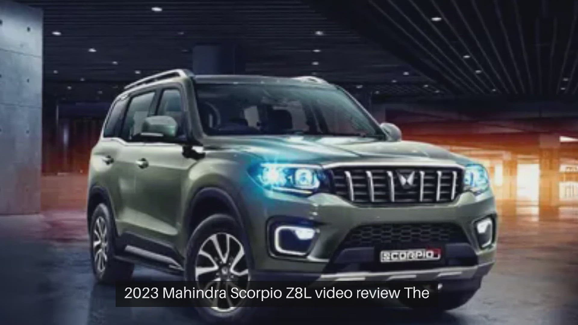 'Video thumbnail for 2023 Mahindra Scorpio Z8L Review'