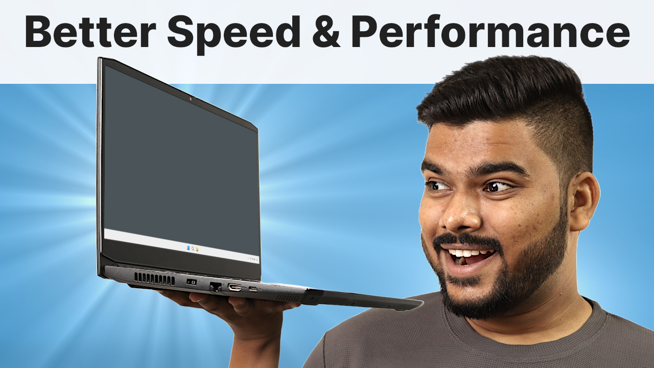 'Video thumbnail for 10 Laptop Tips for Better Speed & Performance'