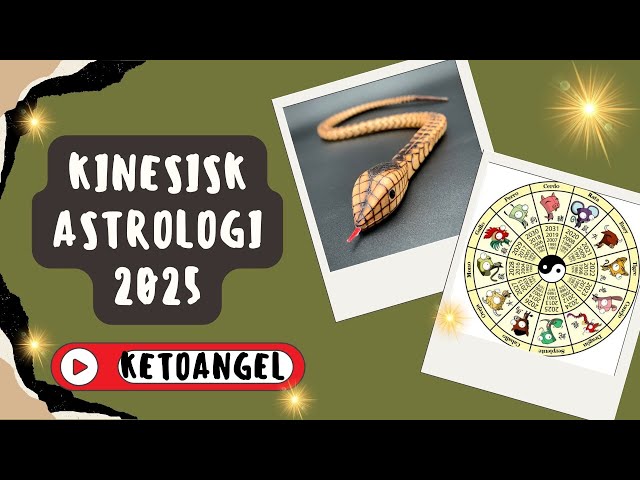 Video thumbnail for Kinesisk astrologi 2025: Horoskop och förutsägelser för Träormens år