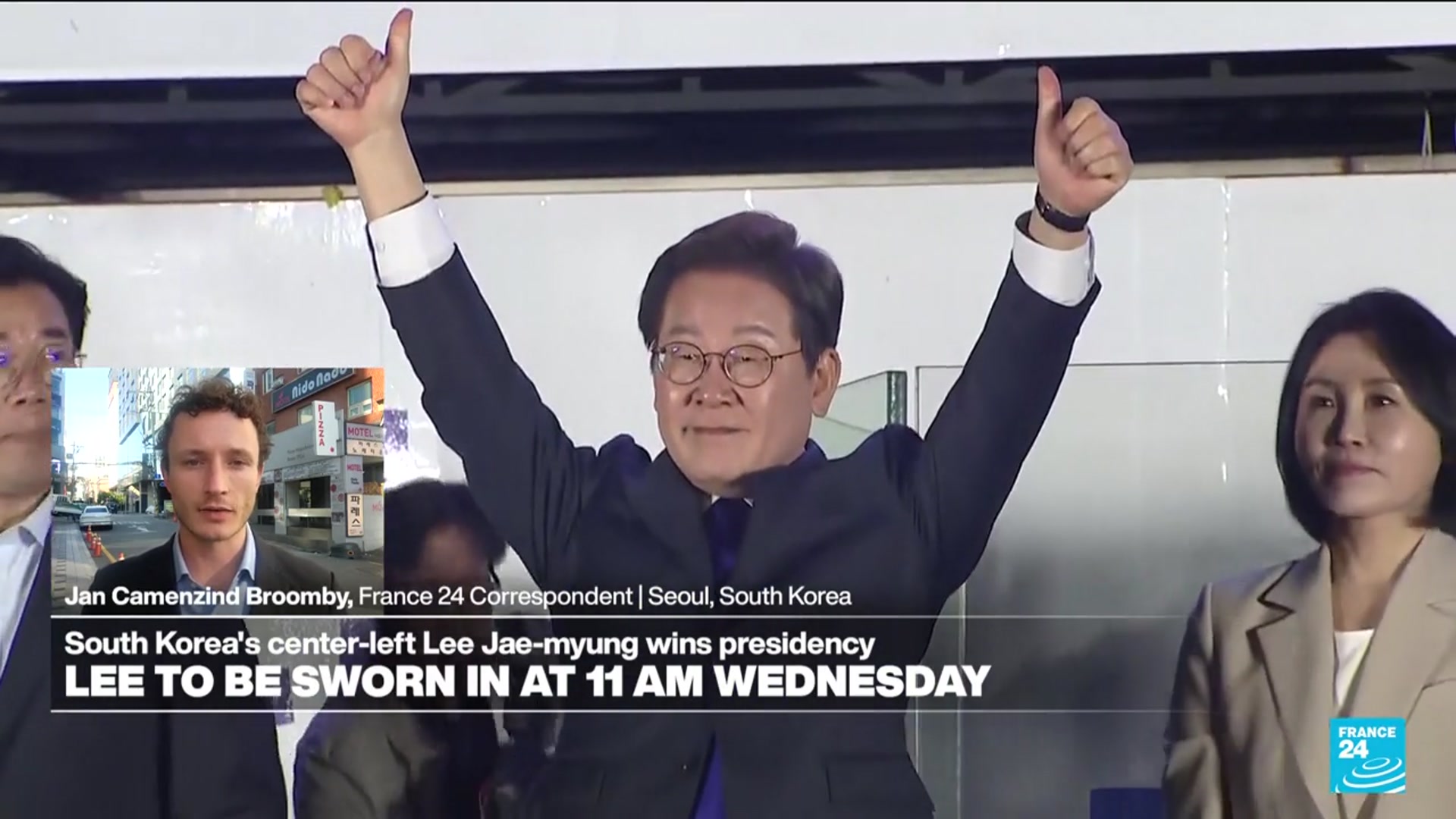 'Video thumbnail for Lee Jae-myung's presidential win a 'dramatic reversal of fortunes''