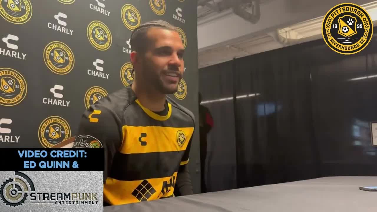 Video thumbnail for Stream Punk Soccer: sean suber talks pittsburgh riverhounds pk win over hartford