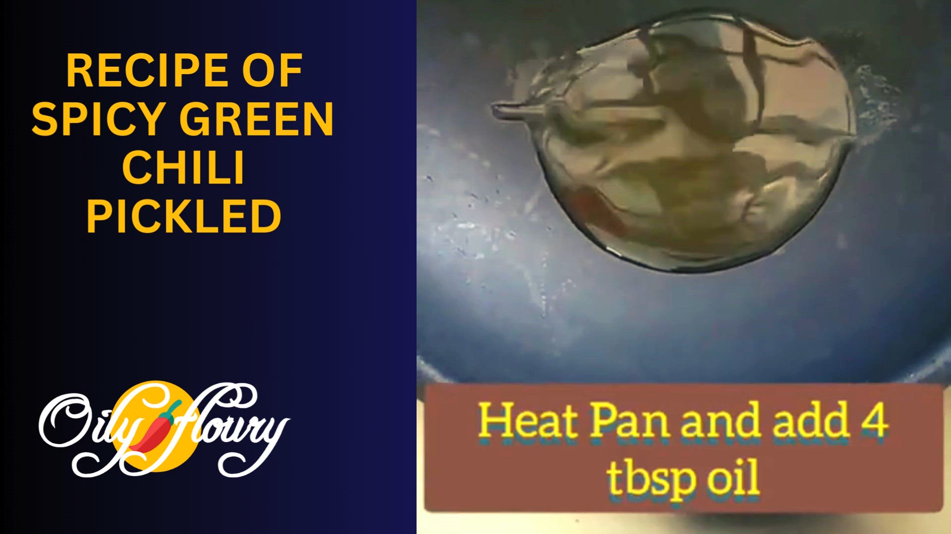 Video thumbnail for How to Make Green Chili Pickle