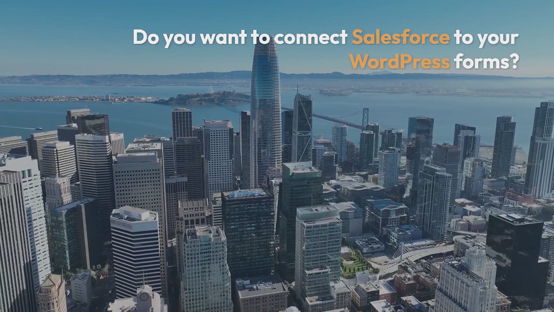 'Video thumbnail for How to Connect Salesforce to Your WordPress Forms'