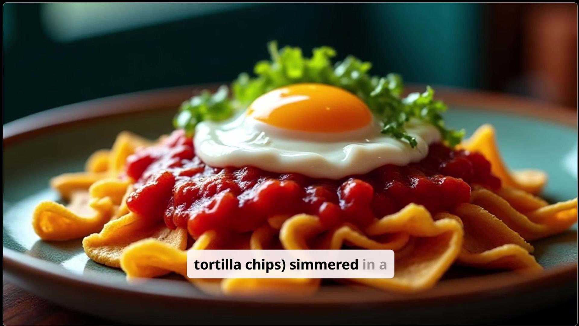 Video thumbnail for Chilaquiles Recipe