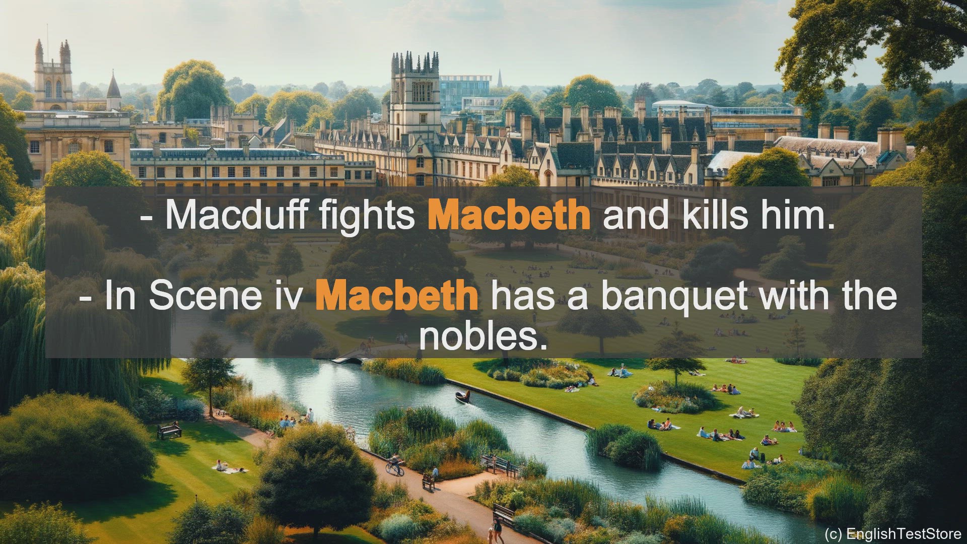 'Video thumbnail for Macbeth In Sentences - Examples Of Macbeth In Sentences'