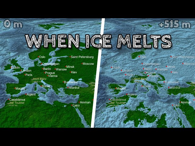 Video thumbnail for If All Ice Melted on Earth β and Then Some