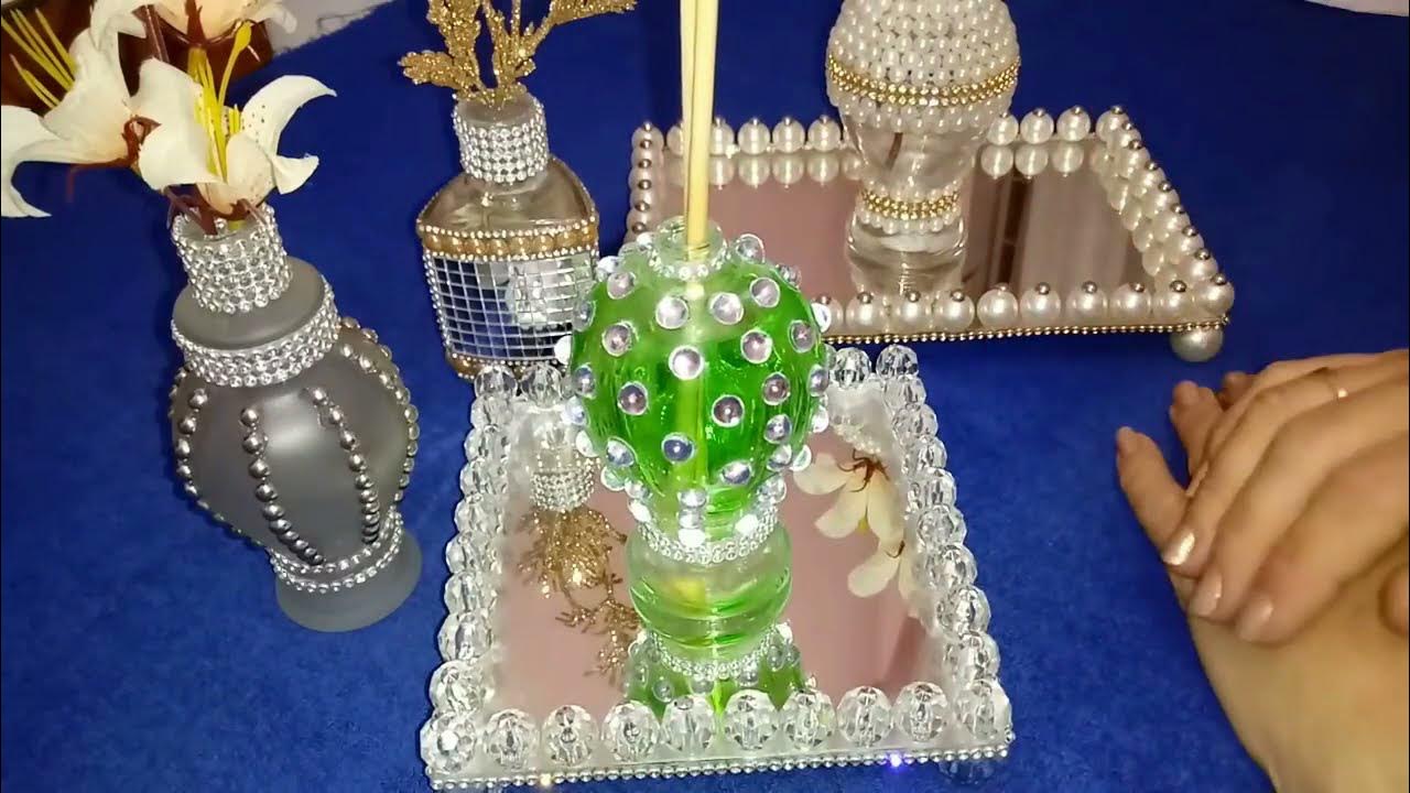 'Video thumbnail for Não jogue Frascos de Perfumes vazios veja como reaproveitar'