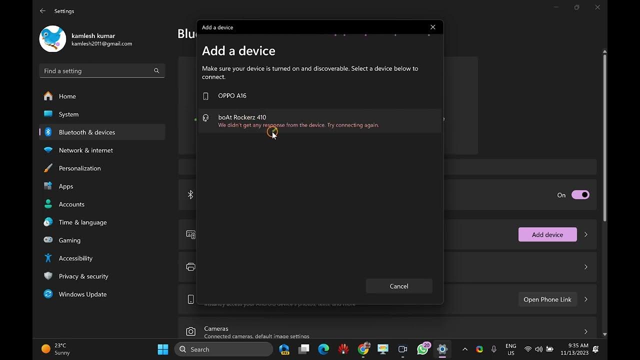 'Video thumbnail for How to Pair a Bluetooth Device with Windows 11 | GearUpWindows'