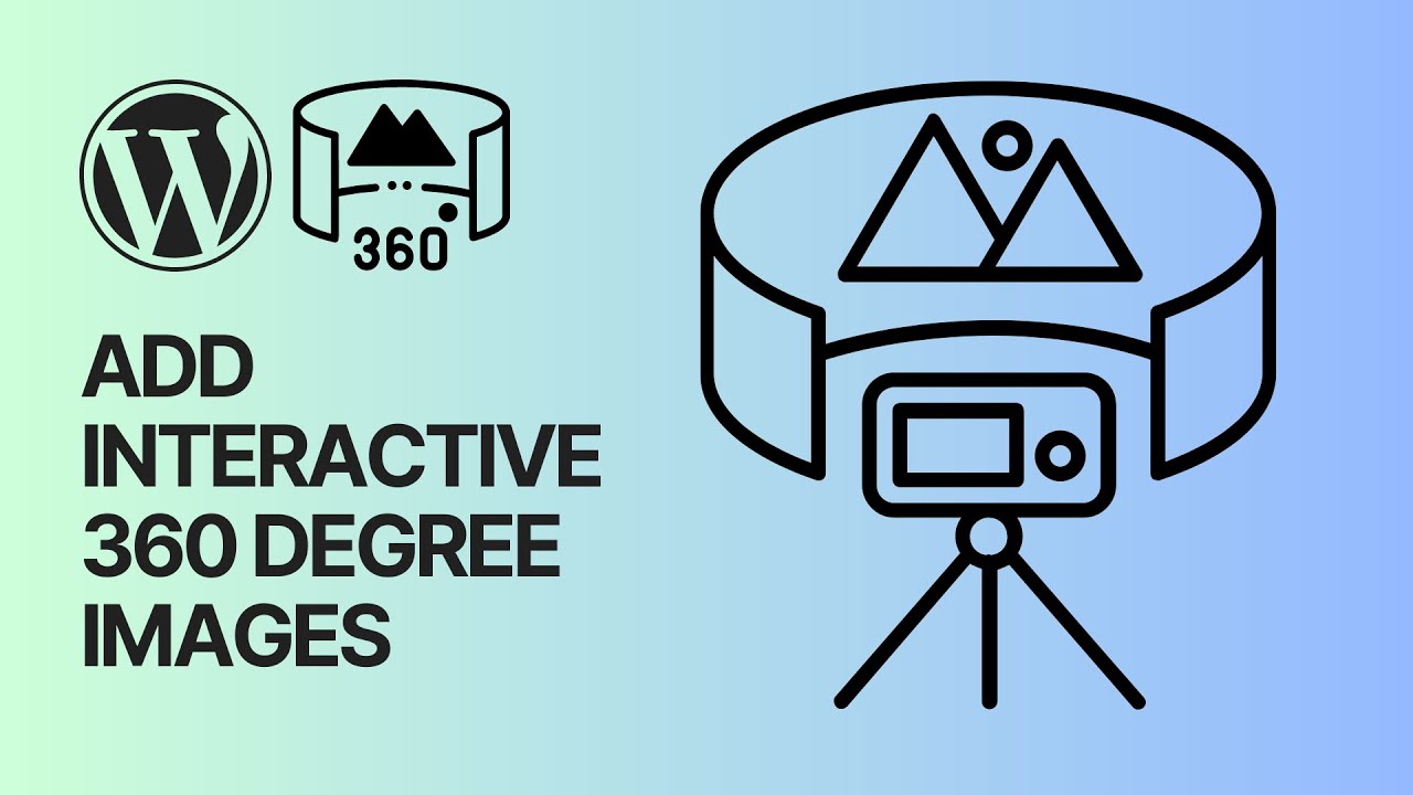 'Video thumbnail for How to Easily Add Interactive 360 Degree Images in WordPress Website for Free_'