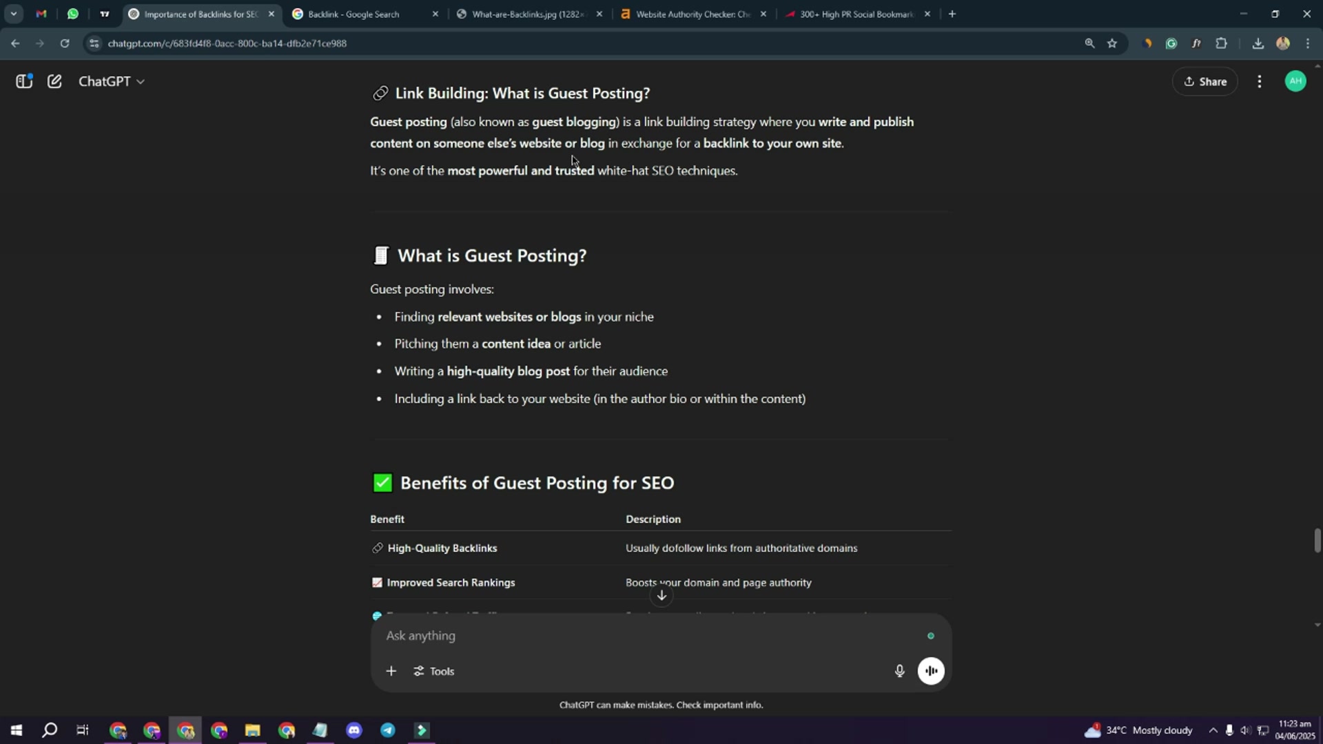 'Video thumbnail for Link Building - What is Guest Posting in SEO'