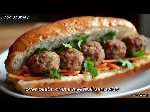 Video thumbnail for How to Make JUICY Chicken Meatballs from Scratch without the Hassle!