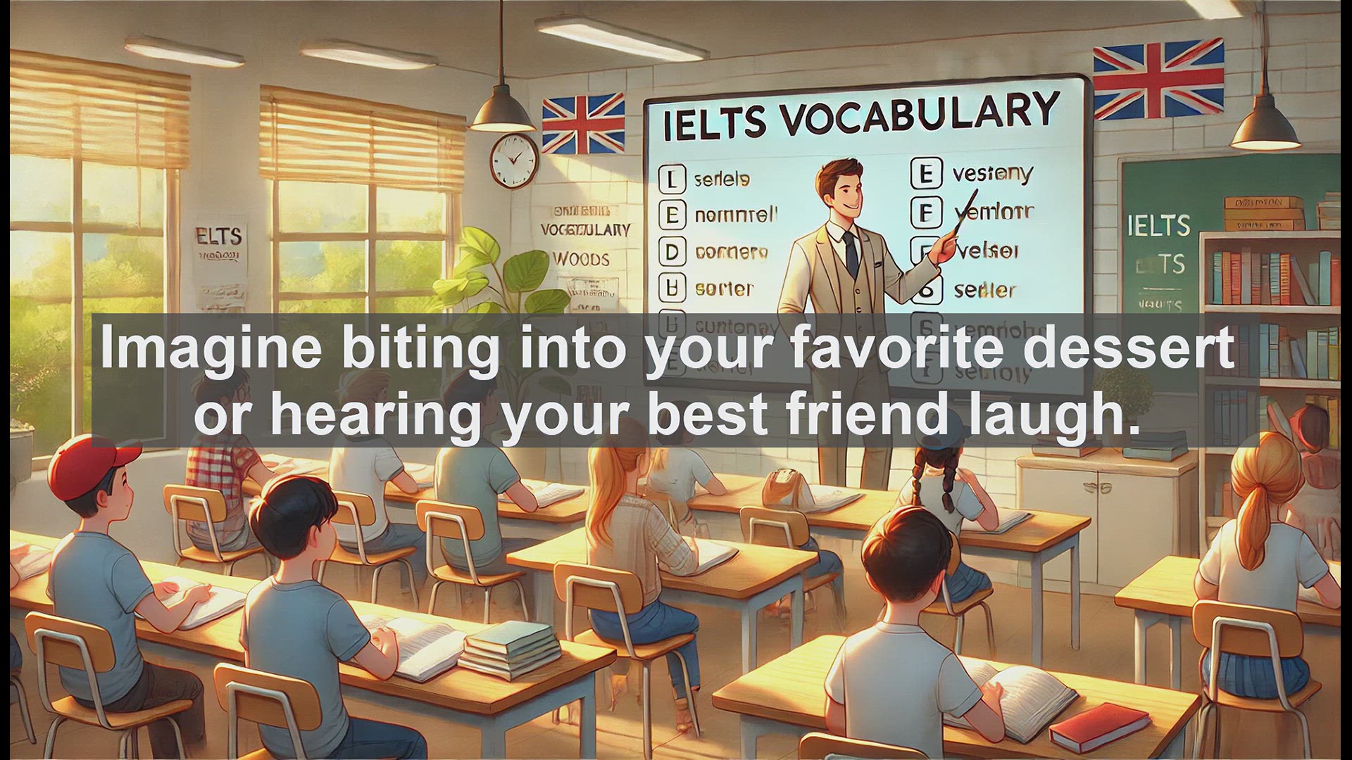 'Video thumbnail for 2500 Must Know IELTS 5.5 Vocabulary - Understanding 'Pleasure': Boost Your IELTS Vocabulary'