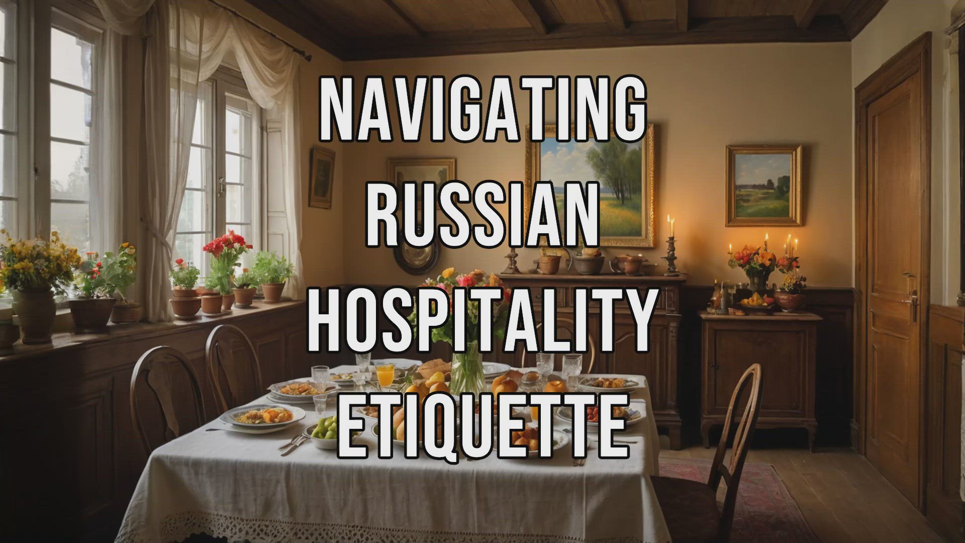 'Video thumbnail for Navigating Russian Hospitality Etiquette'