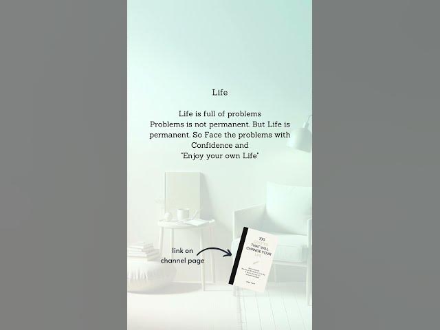 Video thumbnail for ✨ life quotes | motivational status video. #shorts #viral #inspiration