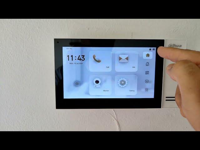 Video thumbnail for How to Install Dahua IP Villa Door Station VTO2201F-P and 2 IP Indoor Monitors VTH2421FW-P