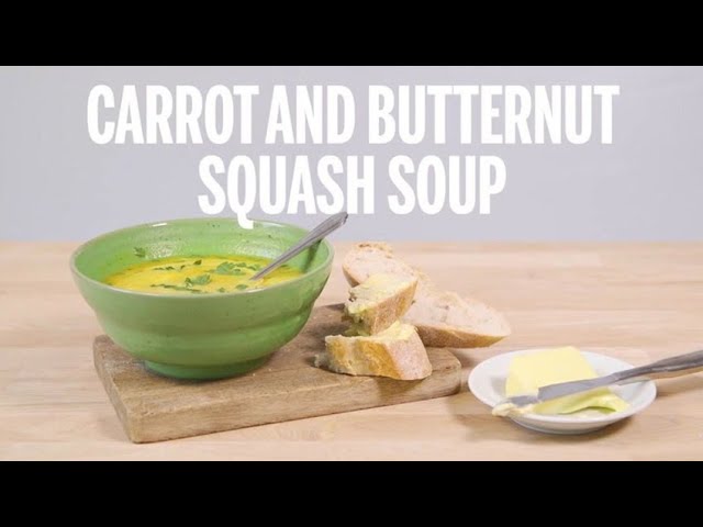 'Video thumbnail for Carrot and Butternut Squash Soup | Recipe'