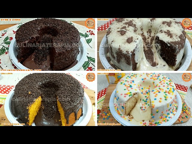 'Video thumbnail for BOLO VULCÃO - 4 BOLOS CASEIROS MAIS VENDIDOS NA CONFEITARIA n° 13'
