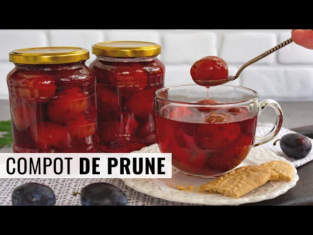 'Video thumbnail for Rețeta de compot de prune pentru iarnă - răsfăț pentru zile friguroase | Bucate Aromate'