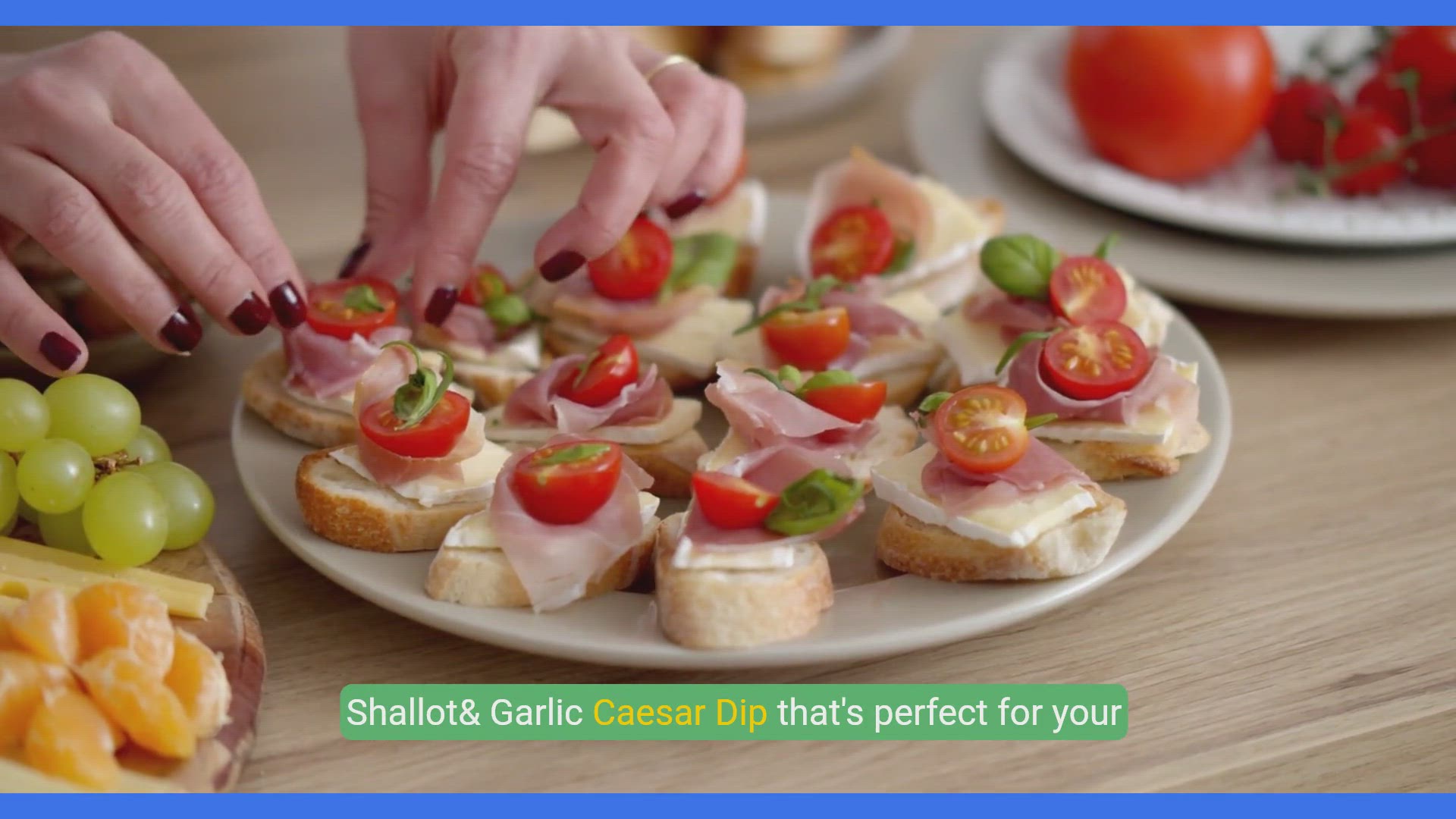 Video thumbnail for Ultimate Super Bowl Roasted Shallot & Garlic Caesar Dip Recipe!