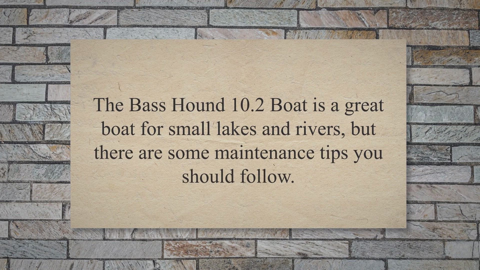 Video thumbnail for Bass Hound 10.2 for Sale Just $780 *Best Fishing Boat