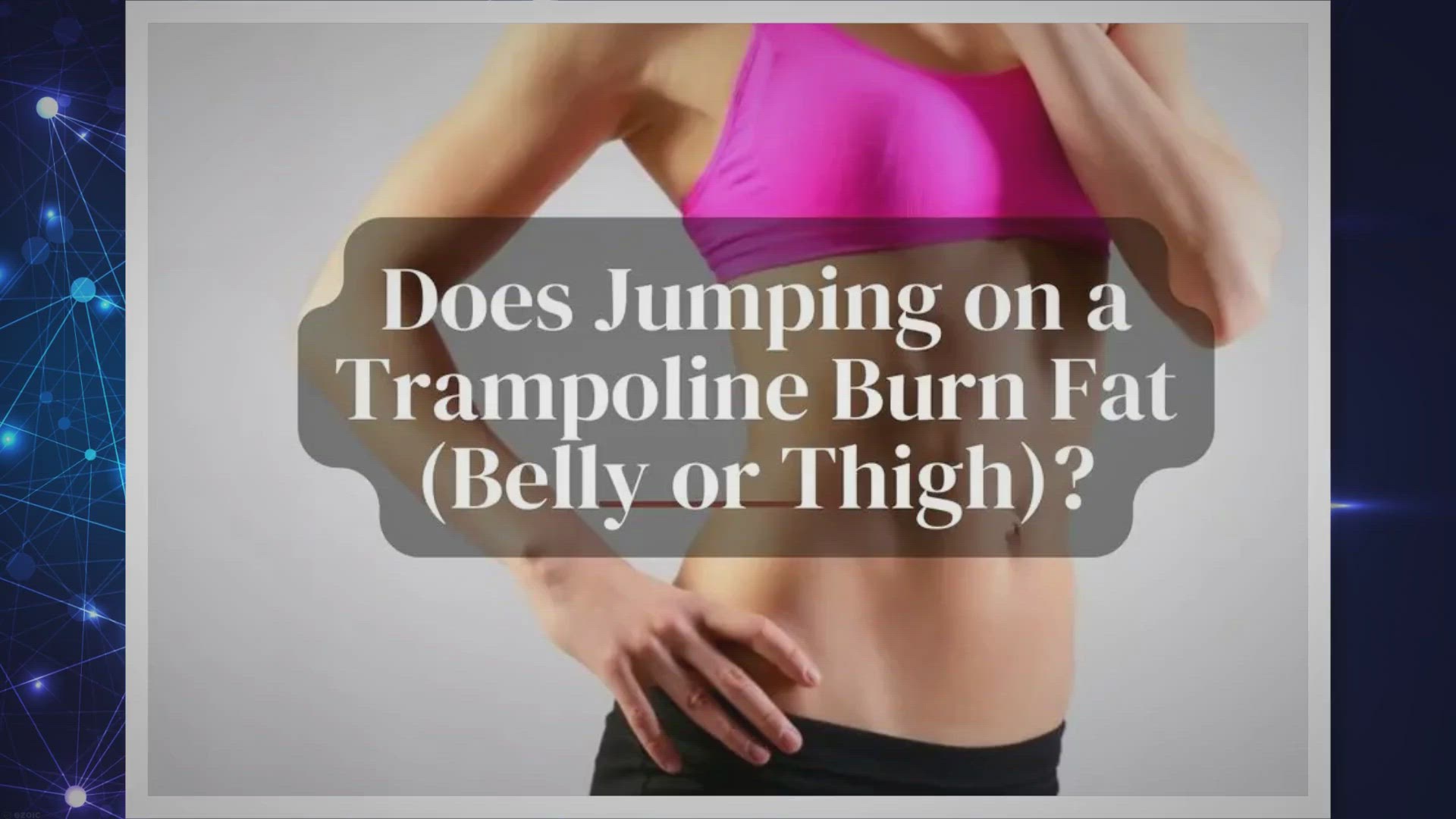 Video thumbnail for Trampoline Helps to Burn Fat