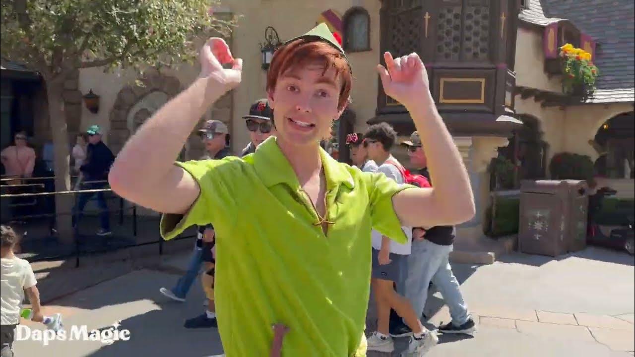 'Video thumbnail for Peter Pan Wendy and Captain Hook at Disneyland 4K'
