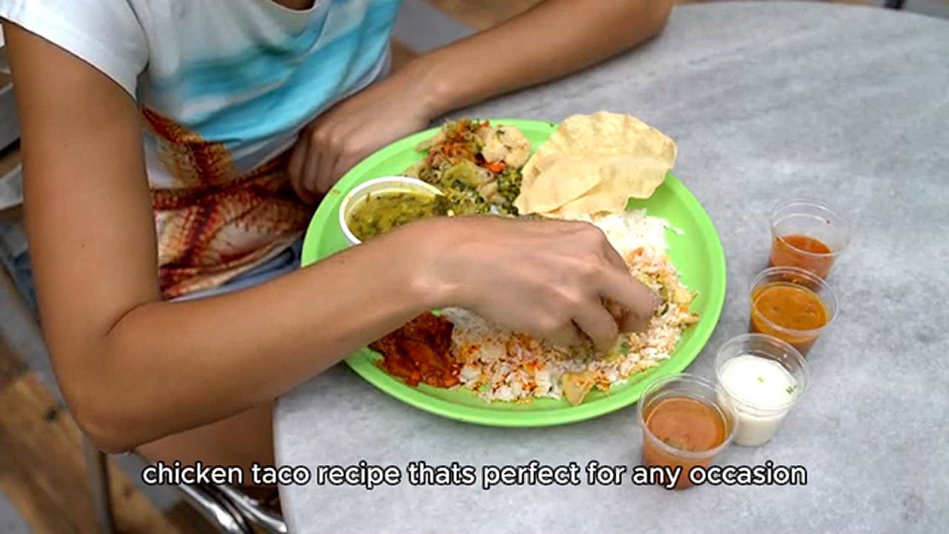 Video thumbnail for Chicken taco recipe