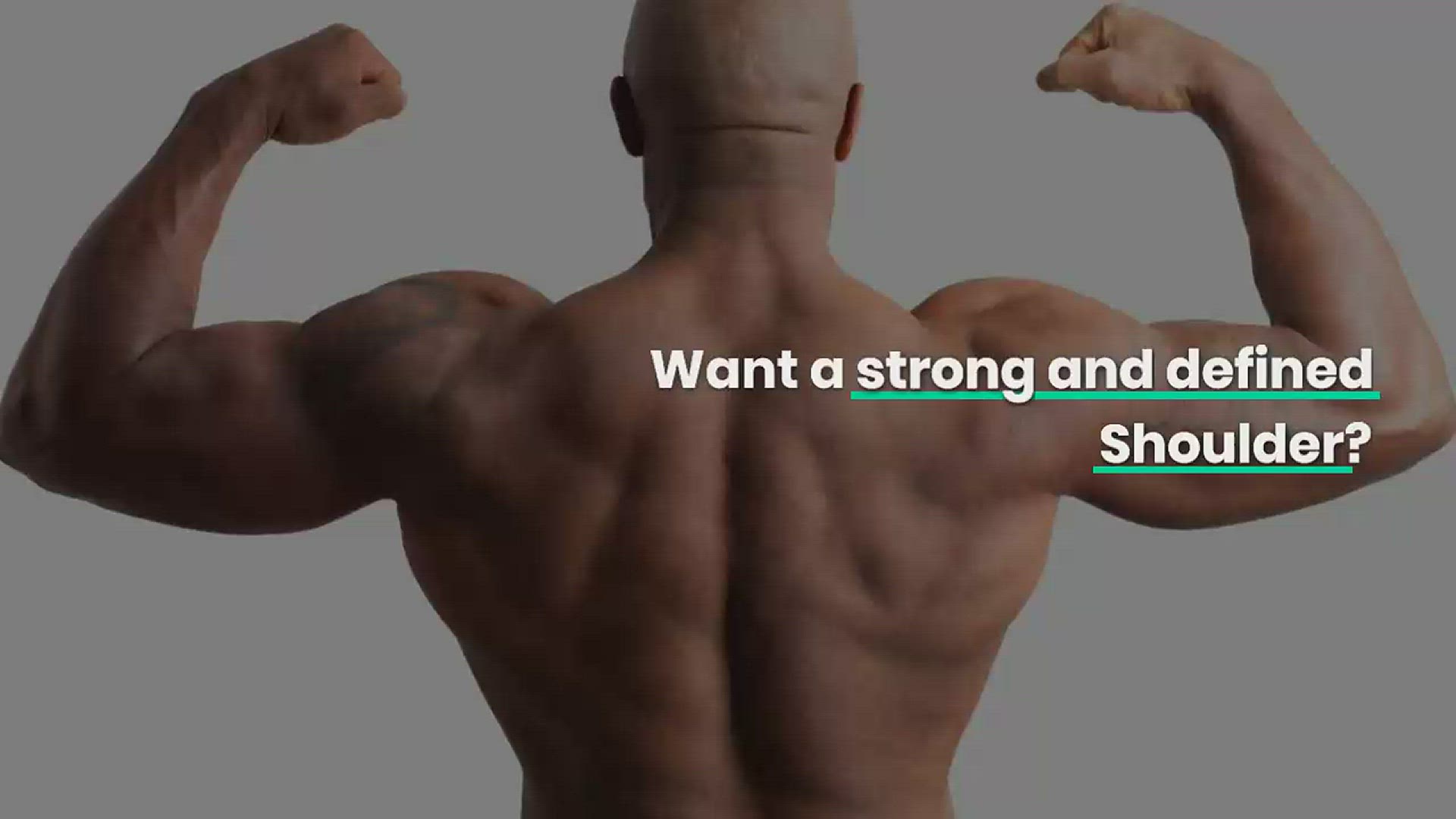 'Video thumbnail for Top 3 exercise to grow your shoulders'