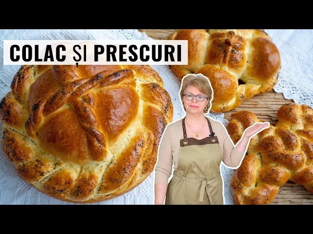 'Video thumbnail for De ce să le cumpărați? 👉 COLAC și PRESCURI pentru PARASTAS făcute acasă - cea mai simplă rețetă! 🙂'