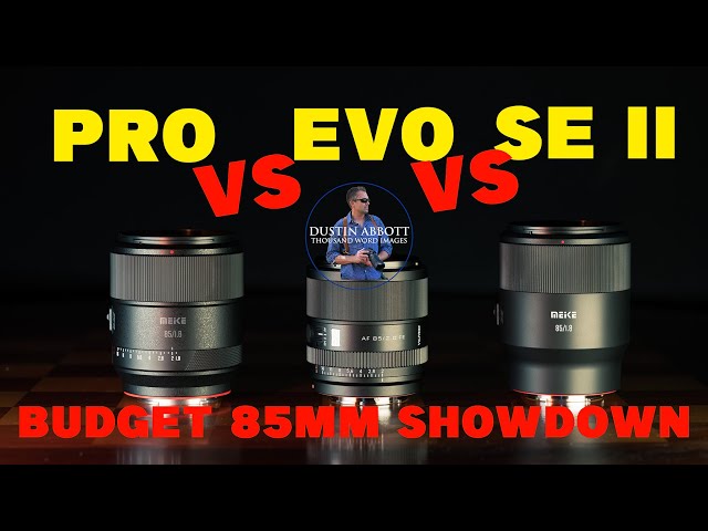 Video thumbnail for PRO vs EVO vs SE II | Budget 85mm Showdown
